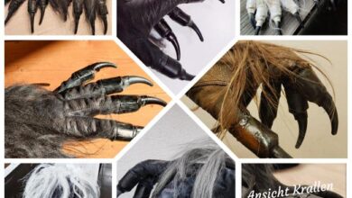 Krallenhandschuhe Zollermask